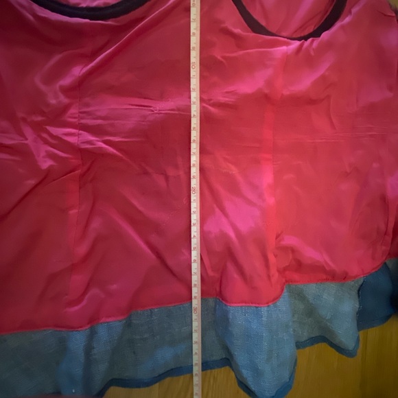 Dolce & Gabbana tweed denim flower top sz L - Picture 14 of 14